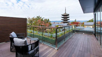 京都の名所をお部屋のバルコニーで楽しめるおすすめホテル5選