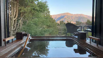 【滞在記】箱根の自然に囲まれて自分専用の温泉と美食を楽しむ癒し旅