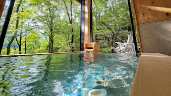 温泉を独り占めできる一棟貸切の宿　東日本編