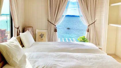 オーシャンビューの絶景を独り占めする一棟貸切の宿　西日本編