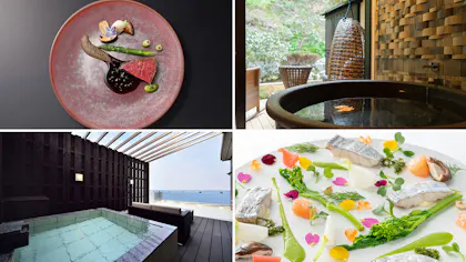 露天・半露天風呂付客室のある大人のオーベルジュ6選