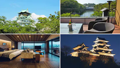 歴史ある名城を望む、お城ビューのお部屋がある宿6選