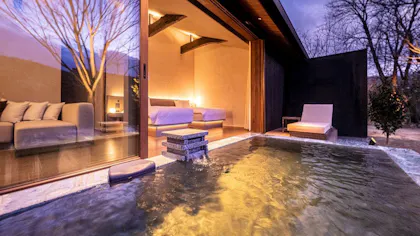 露天風呂付客室で大人だけの時間を満喫できる宿　東北編