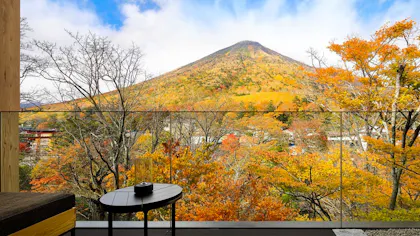 美しい紅葉をお部屋から楽しめる宿　北関東編