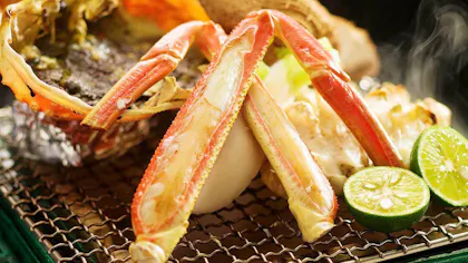 カニ料理が自慢の露天風呂付客室がある宿　関西編