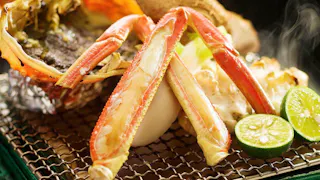 カニ料理が自慢の露天風呂付客室がある宿　関西編