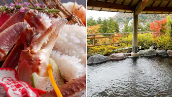 冬の味覚、カニ料理と湯めぐり三昧が叶う宿5選
