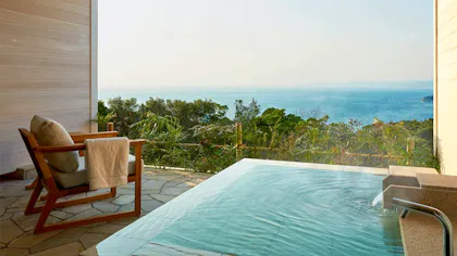 お部屋で温泉が楽しめるリゾートホテル　西日本編