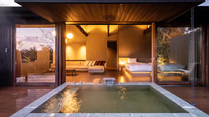 美肌の湯を客室露天・半露天風呂で楽しめる宿5選