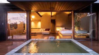 美肌の湯を客室露天・半露天風呂で楽しめる宿5選