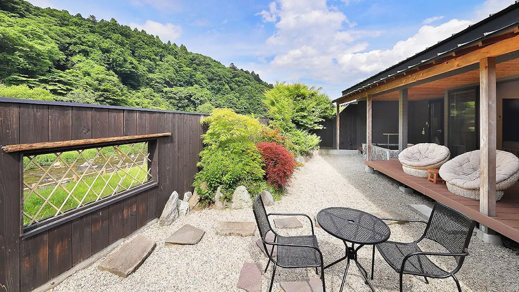 全10室が温泉露天風呂付＆リバービュー、サウナも楽しめる那須塩原の離れ宿