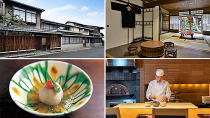 京都の風情と快適さが融合した町家を拠点に楽しむ、名料亭巡りの旅