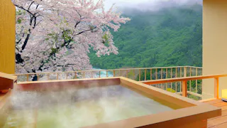 露天・半露天風呂付客室でお花見が楽しめる宿5選