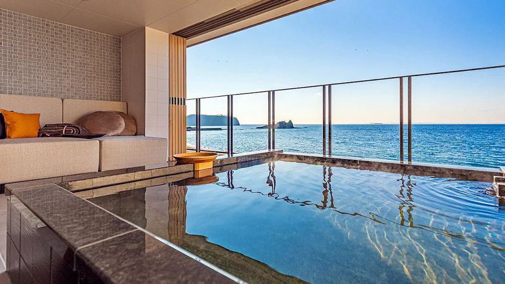 客室温泉露天風呂で絶景を楽しめる大人の宿　東日本編