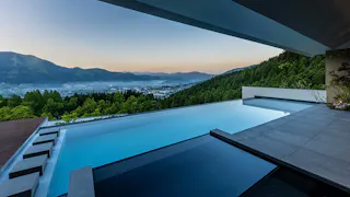 客室温泉露天風呂で絶景を楽しめる大人の宿　西日本編