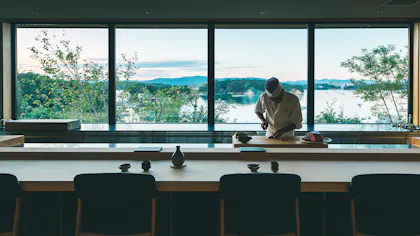 1日1組限定、伊勢志摩の離島に佇むオーベルジュで大自然と鮨を堪能