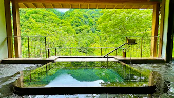 【取材】長野・松川渓谷沿いの老舗温泉宿で、絶景と伝統のおもてなしに癒される