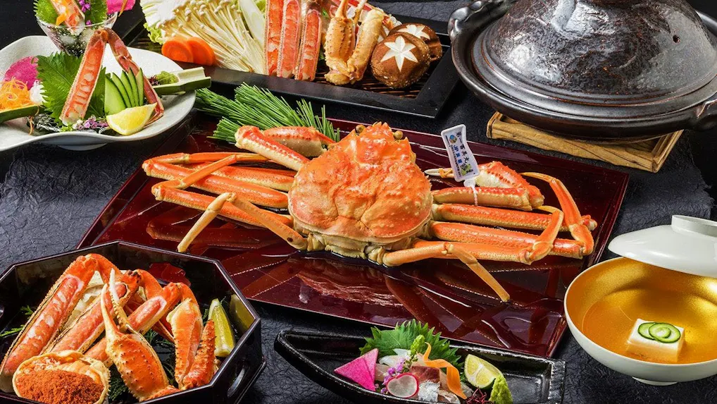 冬の味覚の王様、カニ料理を堪能できる大人の宿