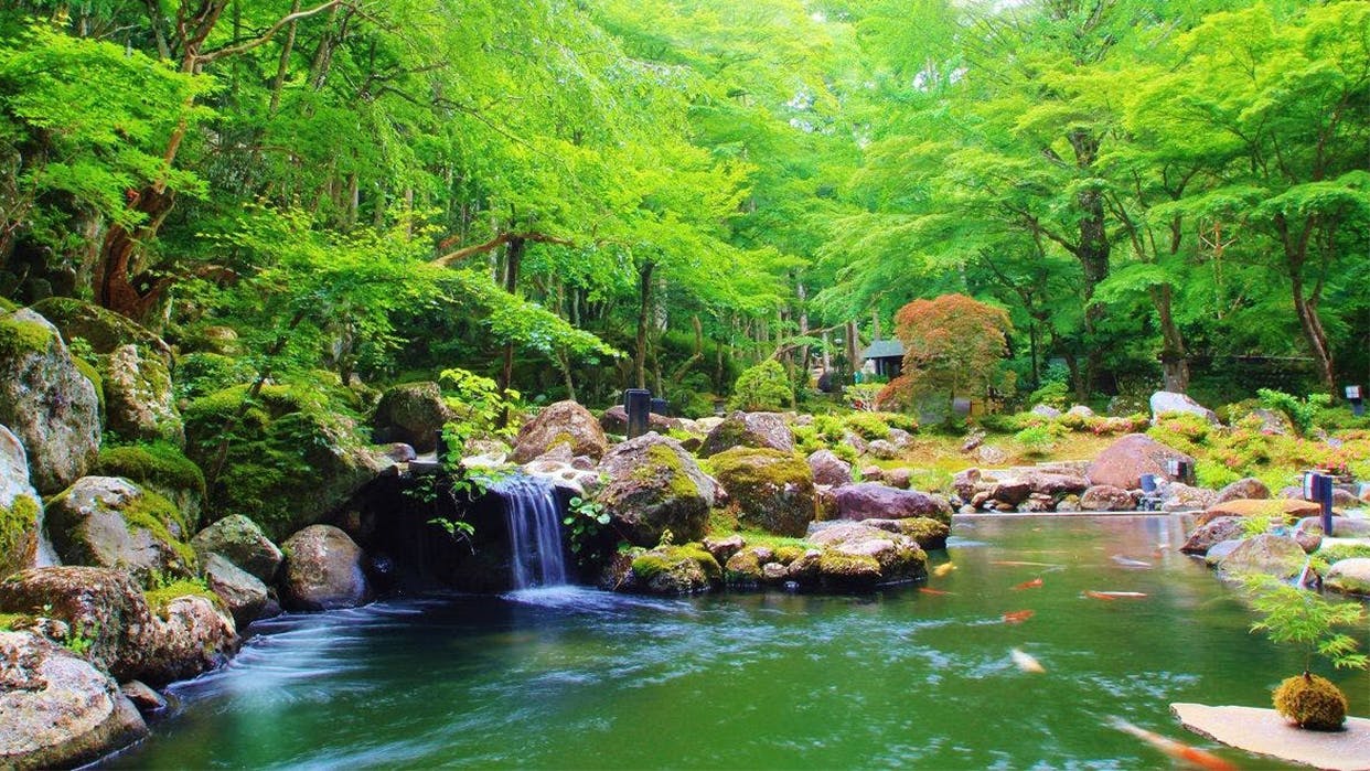 母娘旅におすすめ！敷地内でゆっくり庭園散策を楽しめる伊豆の温泉宿5