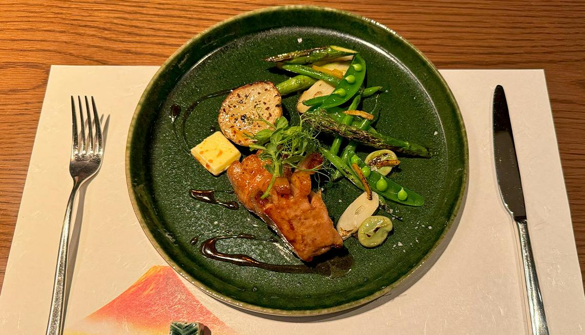 パーク ハイアット ニセコ HANAZONOのディナー料理