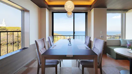 オーシャンビューの客室で部屋食を楽しめる温泉宿6選