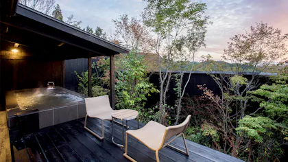 一度は泊まりたい、離れ客室で温泉・絶景を堪能できる美食宿5選