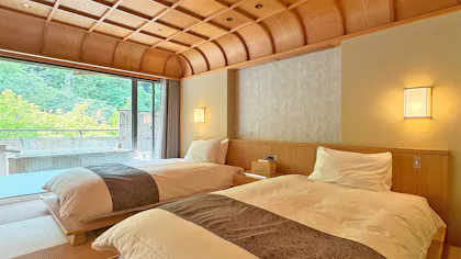 【取材】群馬・伊香保に佇む全8室温泉露天風呂付の大人の隠れ宿で、上質なおこもりステイを満喫