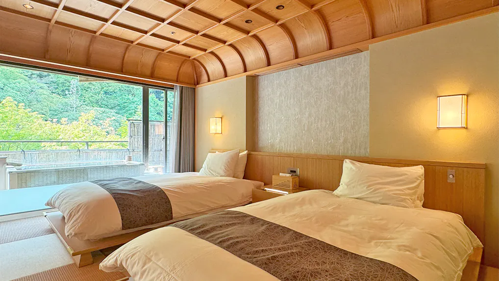 【取材】群馬・伊香保に佇む全8室温泉露天風呂付の大人の隠れ宿で、上質なおこもりステイを満喫