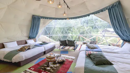 東京から約2時間、グランピングと自然を満喫できる宿5選