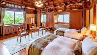 東京から約2時間、口コミ高評価な温泉宿の最上級客室5選