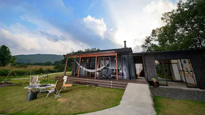 【全国版】グランピング気分を楽しめる、プライベートサウナ付の宿