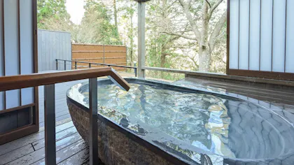 名古屋から2時間、露天・半露天風呂付客室で部屋食が楽しめるおこもり宿5選