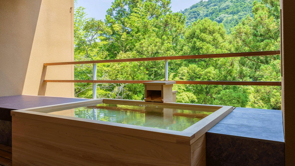 新緑の季節に行きたい、温泉露天風呂付客室がある宿 箱根編 | 一休
