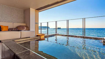 【海が見える温泉宿】オーシャンビューの客室露天風呂で絶景を満喫できる宿21選　東日本編