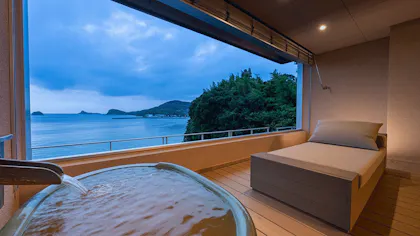 【海が見える温泉宿】オーシャンビューの露天風呂付客室で絶景を満喫できる宿39選　全国版