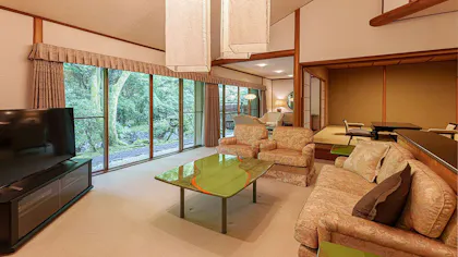 福岡から約2時間、クチコミ高評価な温泉宿の最上級客室5選